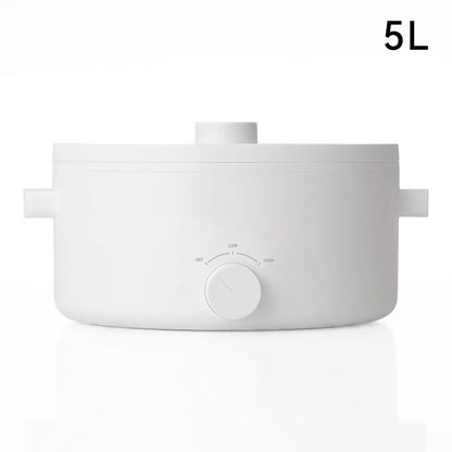 Olakys. Electric Hot Pot,1.5L Mini Hot Pot, Ceramic Glaze Non-Stick Portable Pot, Electric Pot for for Steak, Egg, Fried Rice, Oatmeal, Soup,Ramen with Dual Power Control, Electric Pot for Dorm Multifunctional Hot Pot Kitchen Appliances,Home Essentials
