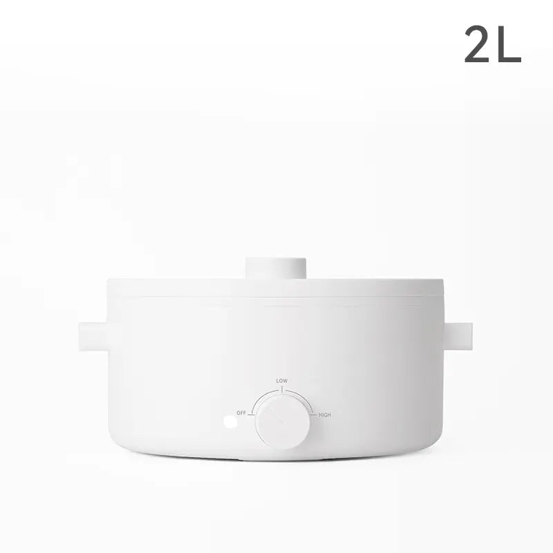 Olakys. Electric Hot Pot,1.5L Mini Hot Pot, Ceramic Glaze Non-Stick Portable Pot, Electric Pot for for Steak, Egg, Fried Rice, Oatmeal, Soup,Ramen with Dual Power Control, Electric Pot for Dorm Multifunctional Hot Pot Kitchen Appliances,Home Essentials