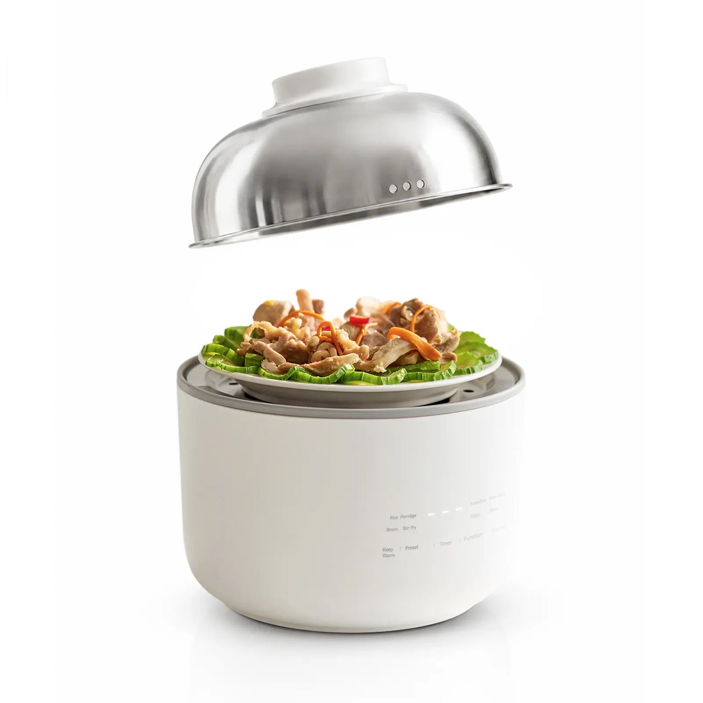 Olakys. Electric Hot Pot,1.5L Mini Hot Pot, Ceramic Glaze Non-Stick Portable Pot, Electric Pot for for Steak, Egg, Fried Rice, Oatmeal, Soup,Ramen with Dual Power Control, Electric Pot for Dorm Multifunctional Hot Pot Kitchen Appliances,Home Essentials